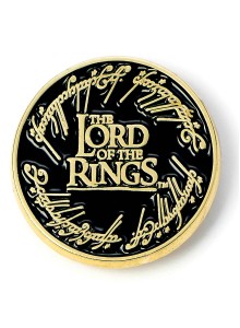 Значка с логото на Единствения пръстен - Властелинът на пръстените